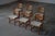 Razor Blade Dining Chairs by Henning Kjaernulf- Denmark 1960s, Set of 6 For Sale - Image 4 of 11