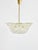 Large Vintage Curved Basket Pendant Light in Brass and Textured Glass by J. T. Kalmar for Kalmar, Vienna, 1950 For Sale - Image 16 of 18