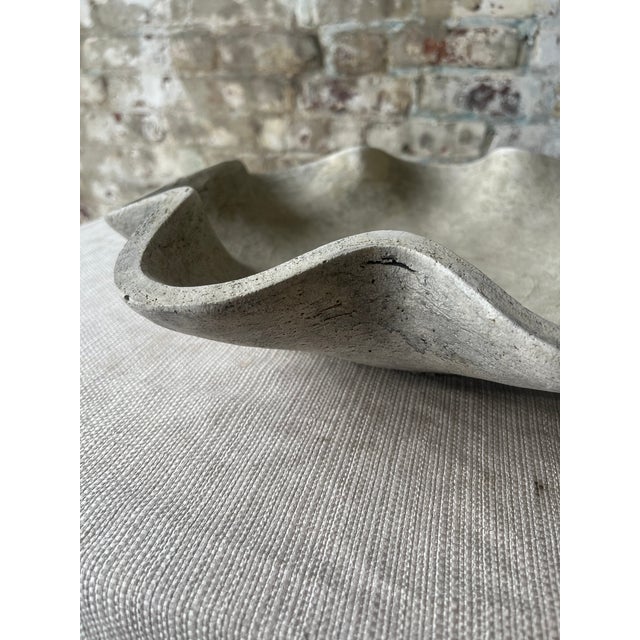 Contemporary Scalloped Dish For Sale - Image 4 of 5