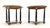 Wood Pair of Baker Neoclassical Octagon Shape End Side Lamp Tables Stands MINT! For Sale - Image 7 of 12