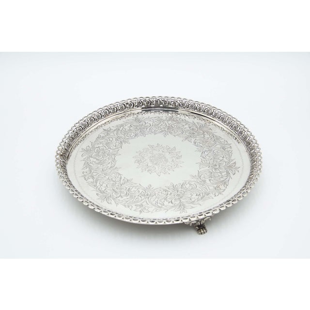 Circular Silver Ticket Box Saver For Sale - Image 3 of 3