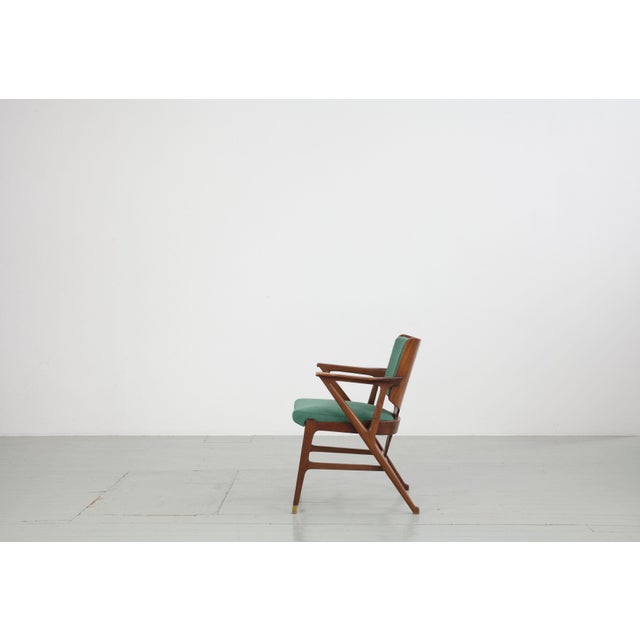 Vintage Armchairs by Enrico Ciuti, 1950, Set of 6 For Sale - Image 9 of 18