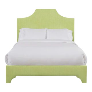 Kit California King Bedframe, Apple Linen For Sale