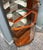 Henredon Henredon Lacquered Mahogany "Right-Side" Bunching Curio Display Cabinet For Sale - Image 4 of 8