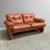 Remarks: Vintage B&B Italia sofa by Tobia Scarpa, model Coronado, Italian design 1960s. In brown / cognac leather...