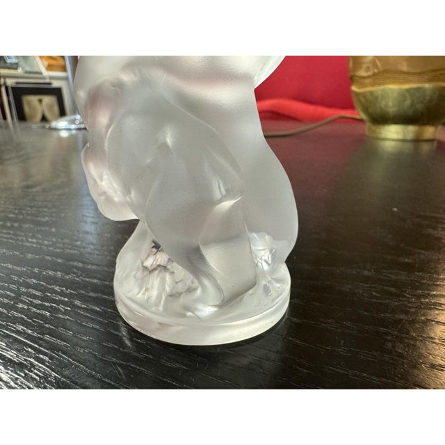 Greek Mythology Series Crystal Sculpture from Lalique France, 1960s, in Flawless conditions. Designed 1960 to 1969 This...