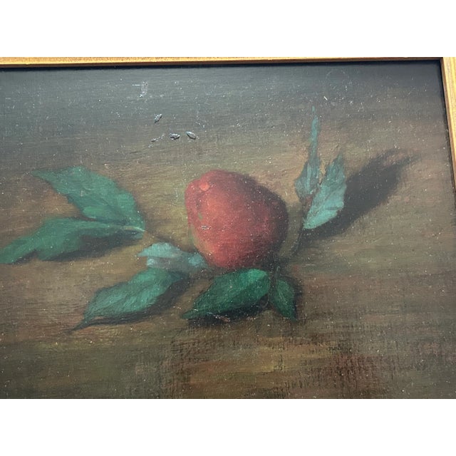 Late 20th Century Red Floral Still Life Oil Painting on Canvas by James Clinton Mumby For Sale - Image 10 of 18