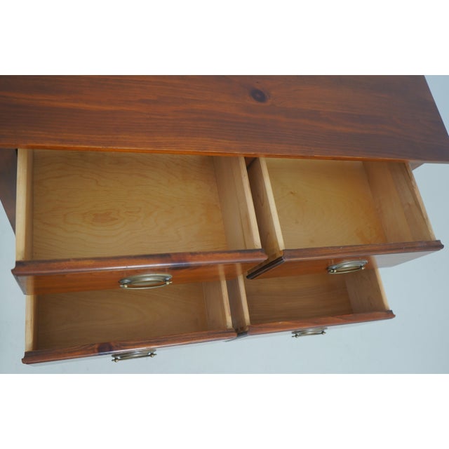 1980s Harden Country Pine 4 Drawer Huntboard Server For Sale - Image 5 of 17