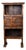 Mid 20th Century Carved Spanish Wood Bookcase For Sale