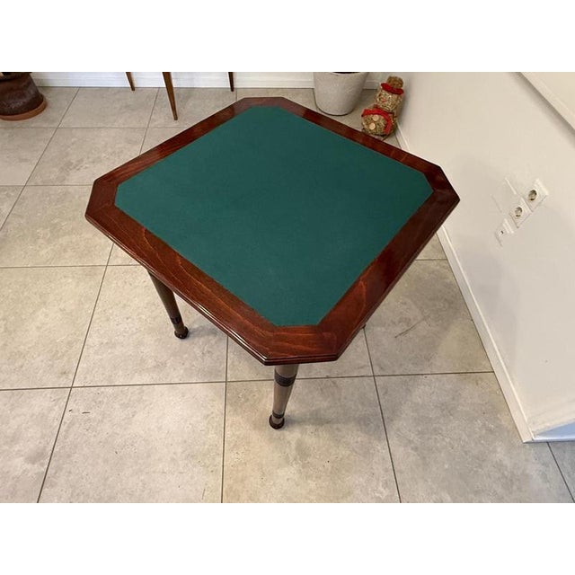 Antique Game Table in Mahogany from Thonet, 1890s For Sale - Image 13 of 16