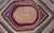 Early 20th Century Antique Multicolor American Hooked Rug in Layered Diamond Design & Geometric For Sale - Image 5 of 5