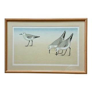 1970s Print - Sandpipers by David Grose For Sale