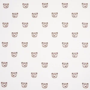 Schumacher x Marie-Chantal Bear High Performance Print Fabric in Ivory
