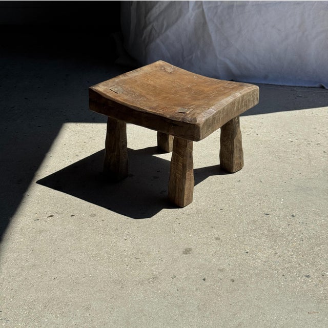 Small Stool in Teak For Sale - Image 10 of 18