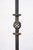Metal Late 20th Century Pair of Wrought Iron Candelabra For Sale - Image 7 of 8