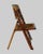 Late 20th Century Vintage Bamboo and Rattan Folding Chairs - A Pair For Sale - Image 5 of 10