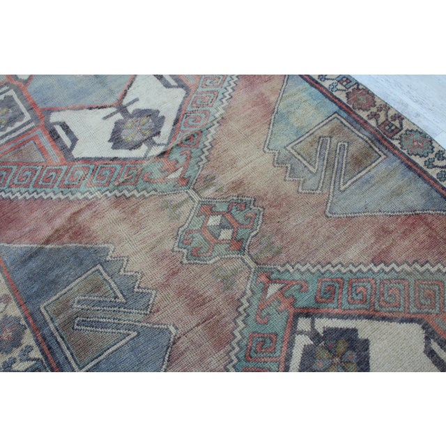 1960s Vintage Rug Runner - 46"x137.5" For Sale - Image 5 of 12