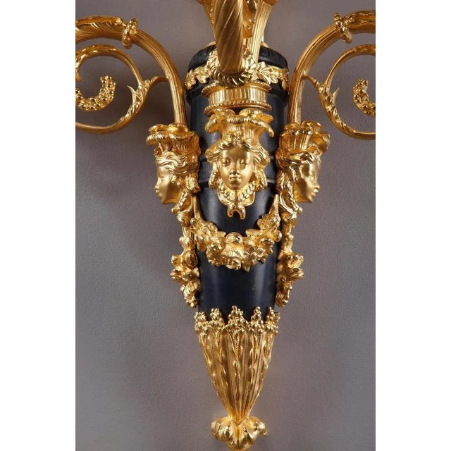 Louis XVI Style Wall Sconces After Thomire, Set of 2 For Sale - Image 13 of 18