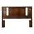 Mid Century Modern Walnut Twin Headboard by Perspecta From Kent Coffey For Sale