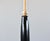 Regina lamp by bunte & remmler bur circa 1930s steel shade with original black paint - brass arm with wooden handle -...