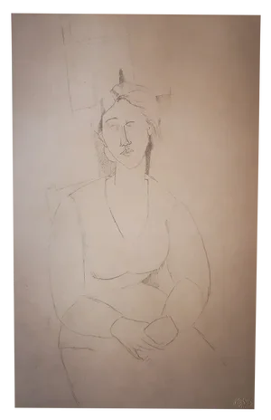 Amedeo Modigliani, Female Portrait, 1959, Lithograph