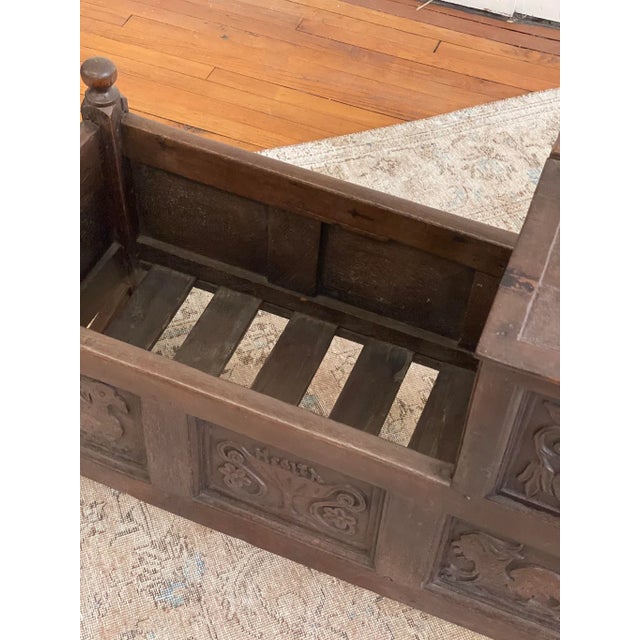 English 1830’s Antique English Dog Bed For Sale - Image 3 of 13