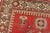 Kazak Rug 8'4'' X 11'3'' Red Wool Tribal Hand-Knotted Oriental Carpet For Sale In Philadelphia - Image 6 of 12