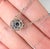 Sapphire Pendant Necklace With Earth Mined Diamonds in Solid 14k Gold, Round 6mm For Sale - Image 9 of 9