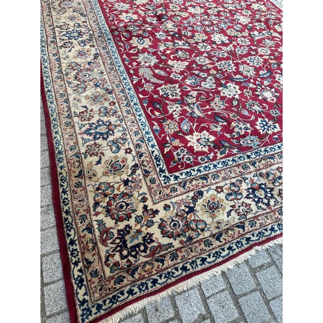 Large Vintage Najaf Abad Rug, 1960s For Sale - Image 3 of 18