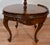 1920 Antique French Louis XV Walnut Inlaid 2 Tier Side End Table / Serving Table For Sale - Image 9 of 12
