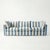 Sophie Conran Coco 4 Seater Sofa - Cornish Blue Stripes with Knife Edge Cushion For Sale - Image 4 of 4