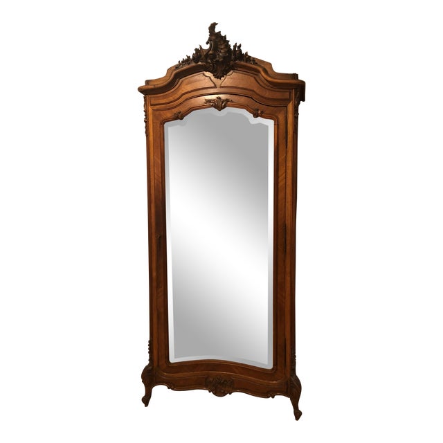 Antique French Louis XVI Mirrored Armoire Chairish