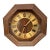 Ebg Wooden Wall Clock, Germany 1980s For Sale