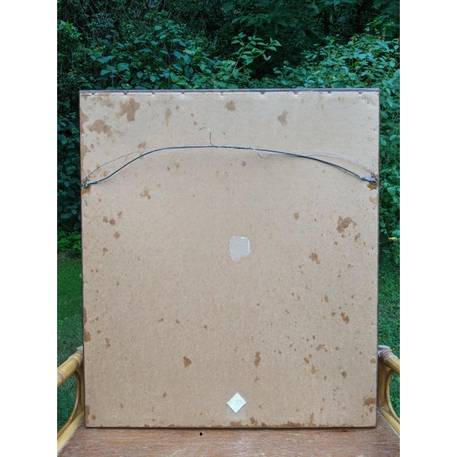 1940s Giltwood Ornate Victorian Acanthus Relief Beveled Wall Mirror For Sale - Image 11 of 11