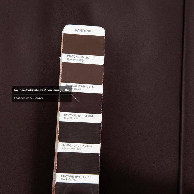 Raoul Ottoman in Brown Leather from Koinor For Sale - Image 5 of 8