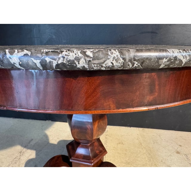 Brown French Gueridon Centre Table, 1830s For Sale - Image 8 of 15