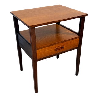 Teak Bedside Cabinet, 1960s For Sale