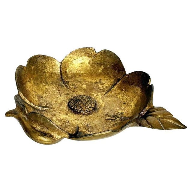 Gold Bronze Ashtray, France, 1970s For Sale - Image 8 of 8