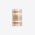 Small Clear Amaro Wall Light from Pure White Lines For Sale - Image 8 of 8