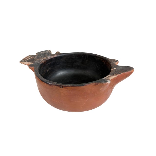1960s Vintage Indigenous Karaja Ceramic Zoomorphic Bowl Brazil For Sale - Image 5 of 10