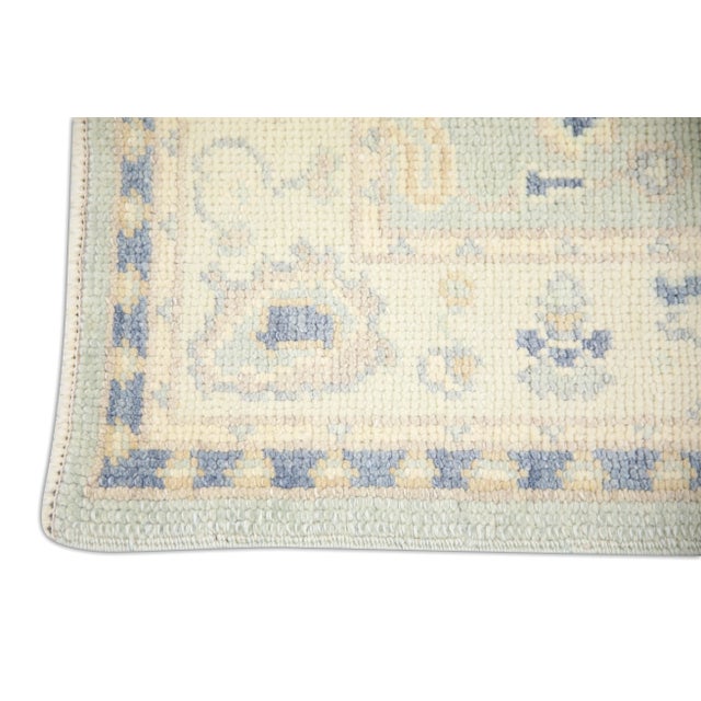 Turkish Modern Turkish Oushak Rug 2'2" x 3'2" For Sale - Image 3 of 6