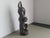 Wood Vintage African Wooden Horned Figure Sculpture Tribal Art Hand Carved Wood Statue, 1970 For Sale - Image 7 of 9