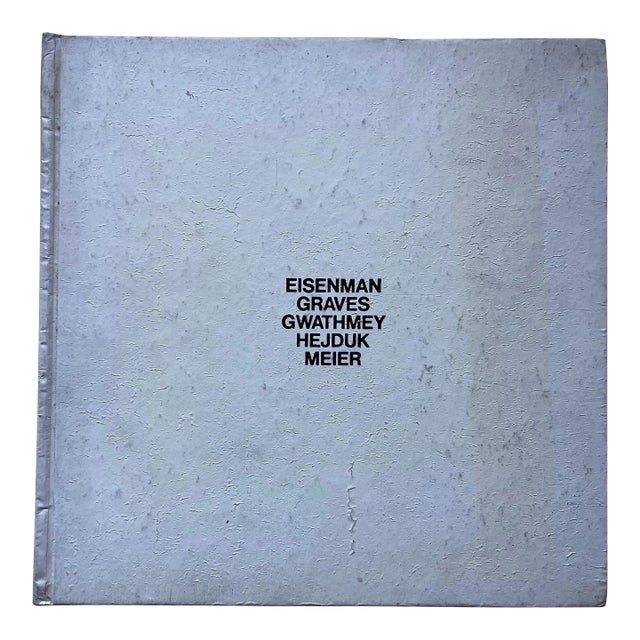 1975 Five Architects, Second Edition Hardcover Book For Sale