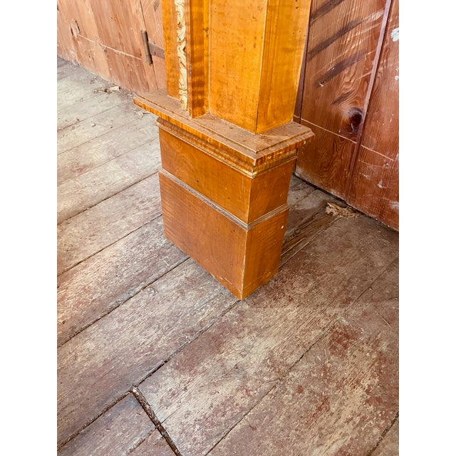 Tiger Maple Mantel Piece For Sale - Image 11 of 14