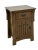 Mission Style Solid Quarter Sawn Oak Keyhole Nightstand Elevate your bedroom with our expertly crafted Mission-style...