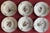 Antique Early 19th Century Italian Ginori a Doccia Porcelain Soup Bowls With Flower Decoration Circa 1815 - Set of 6 For Sale - Image 10 of 16