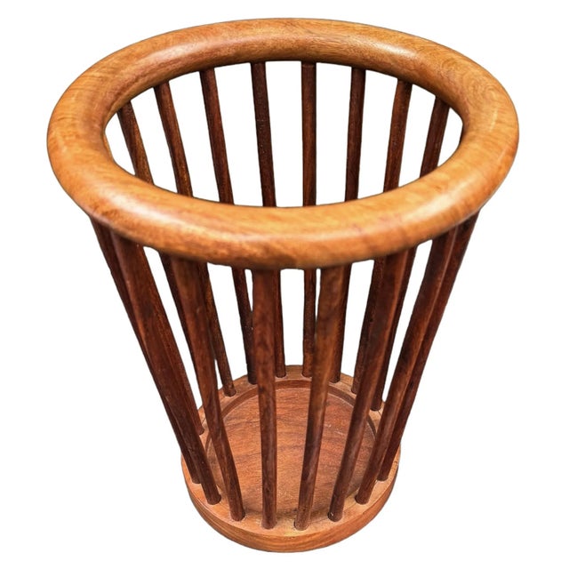 Danish Modern Wastepaper Basket For Sale In Chicago - Image 6 of 9