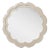 Fleur Home Audubon Peony Circle Mirror in Delaware Putty, 24x24 For Sale