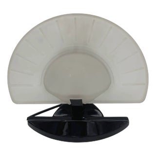 Murano Glass Table Lamp attributed to Mazzega, 1980s For Sale