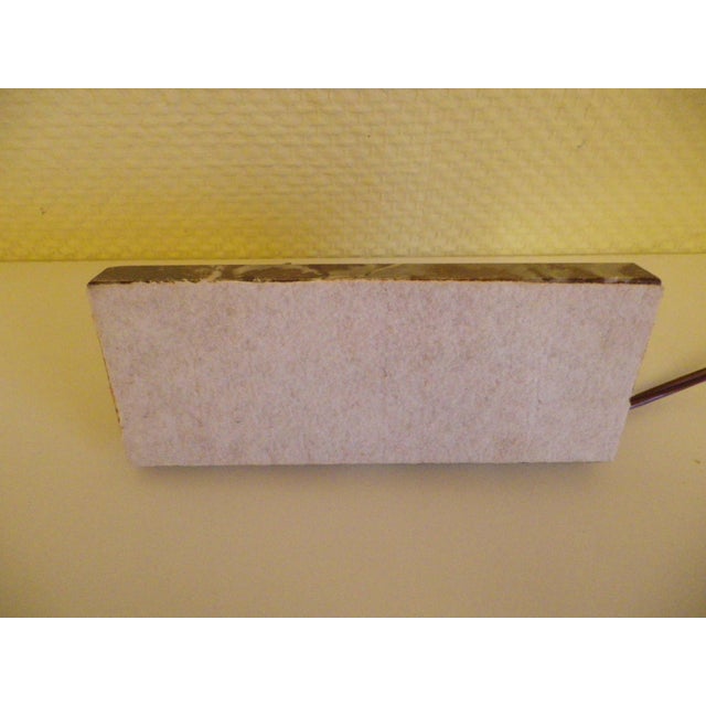 Vintage Table Lamp with Opaline Lampshade, 1940s For Sale - Image 17 of 18